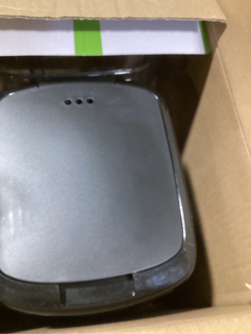 Condition photo showing As Is for Hamilton Beach One Press Programmable Dispensing Drip Coffee Maker with 12 Cup Internal Brew Pot, Removable Water Reservoir, Black Next Gen (47600)