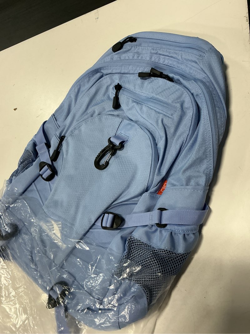 Condition photo showing Good Condition for high sierra loop-backpack, school, travel, or work bookbag with tablet-sleeve, cornflower blue, one size