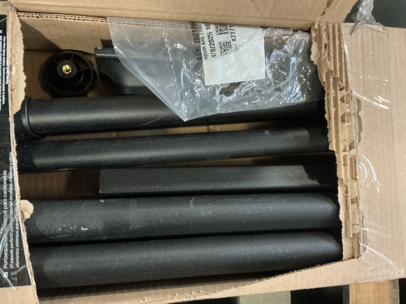 Condition photo showing As Is for Thule TracRac TracOne Truck Rack Black