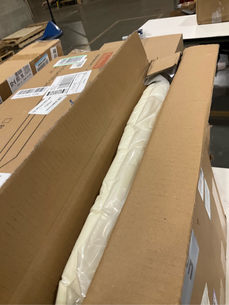Condition photo showing As Is for AOUTTUOA Driver Bottom Cloth Gray and Foam Cushion Replacement Seat Cover Fit for Ford F250 F350 F45