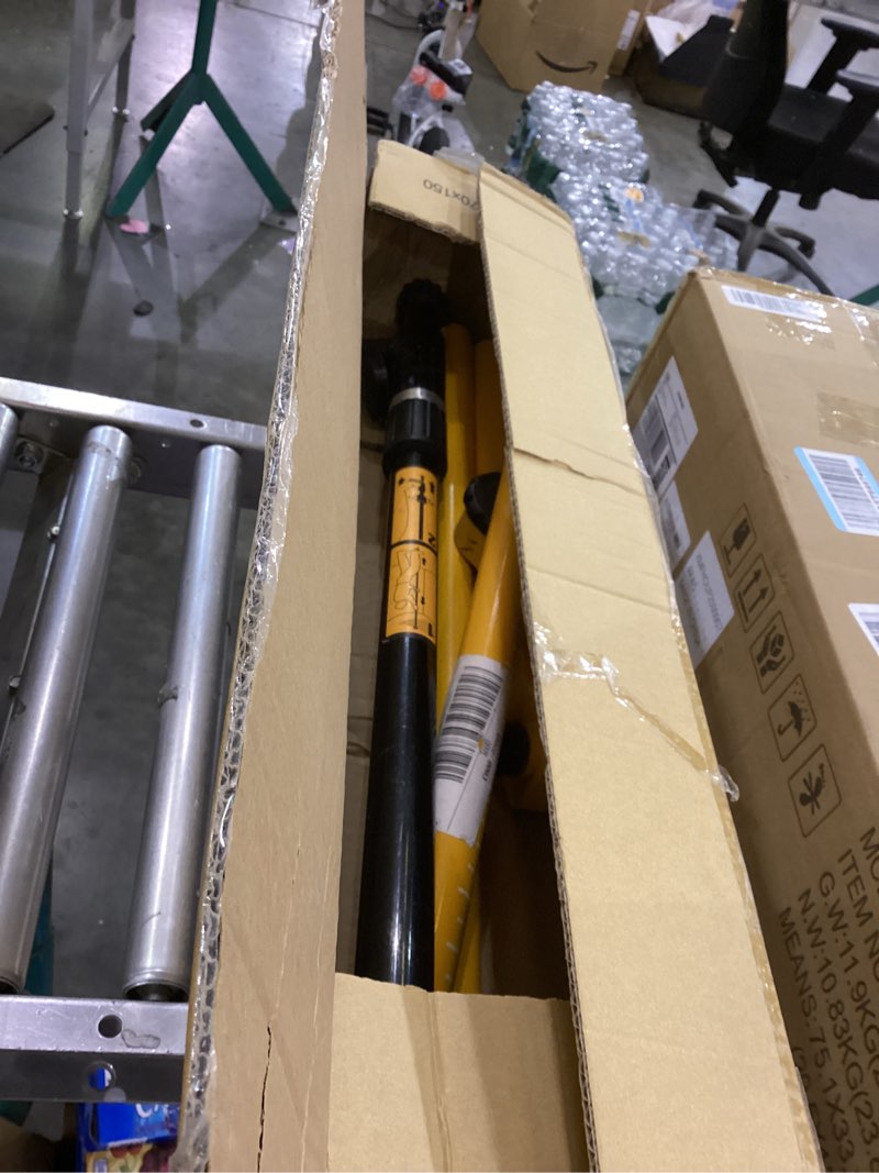 Condition photo showing As Is for DEWALT Laser Level Mounting Pole, 1/4-Inch Base (DW0882),6.4 x 5.75 x 31.5 inches