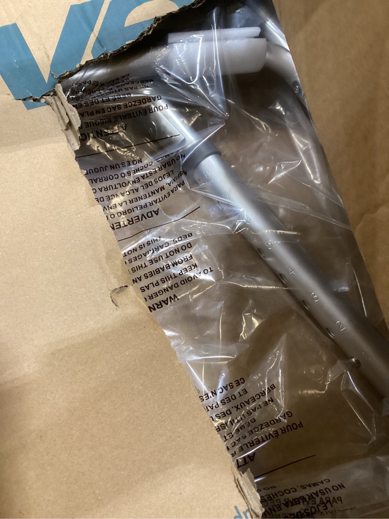 Condition photo showing New/Like New for Drive Medical 2-Button Standard Foldable Walker for Seniors & Adults - Adjustable Legs - Lightweight Aluminum Construction - 350 Lb Weight Capacity - Basic Walking Aid - Silver Silver Standard