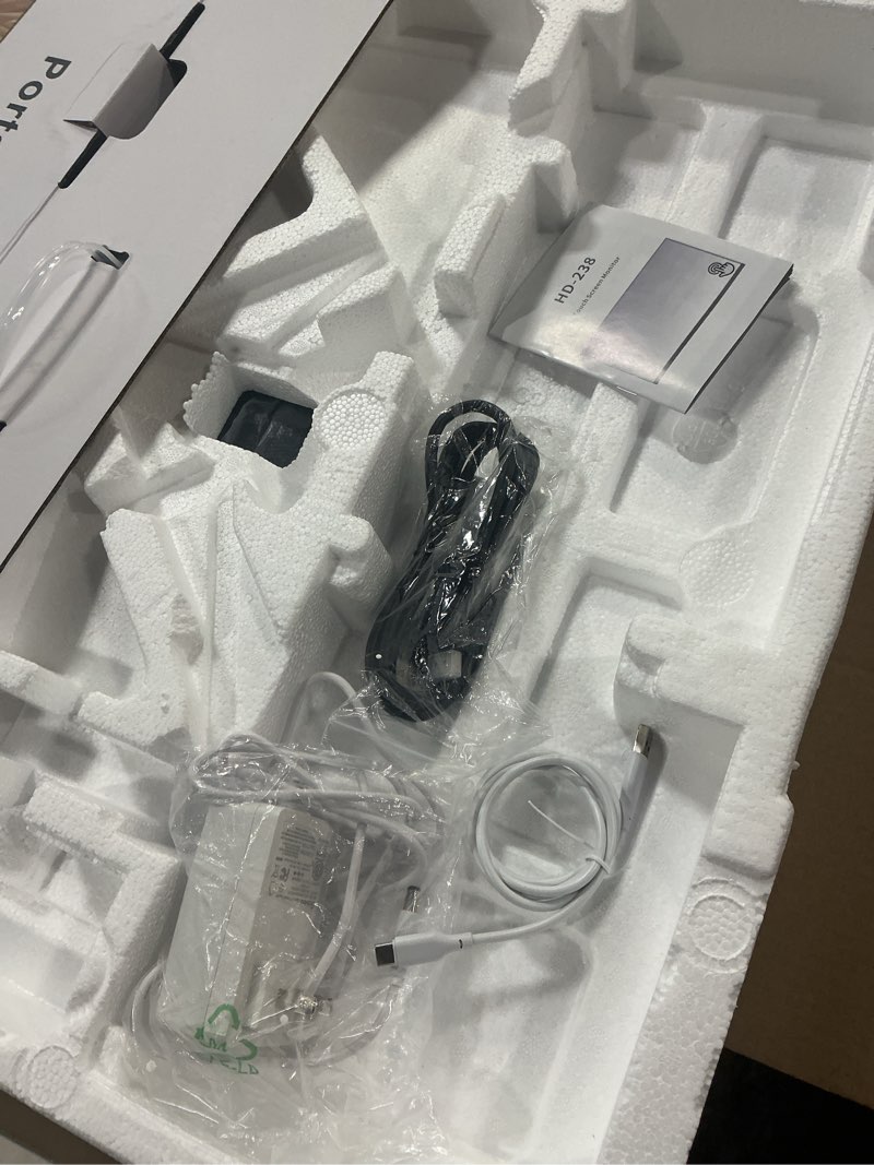 Condition photo showing As Is for Prechen 23.8" 200hz Portable Touchscreen Monitor 99% sRGB VA FHD 1080P, VESA, Built-in Speaker, w/90