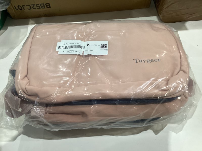 Condition photo showing Good Condition for Taygeer Travel Backpack for Women, Carry On Backpack with USB Charging Port & Shoe Pouch, TSA 15.6inch Laptop Mochila Flight Approved, Nurse Bag Casual Daypack for Weekender Business Hiking, Pink Large Amourpink
