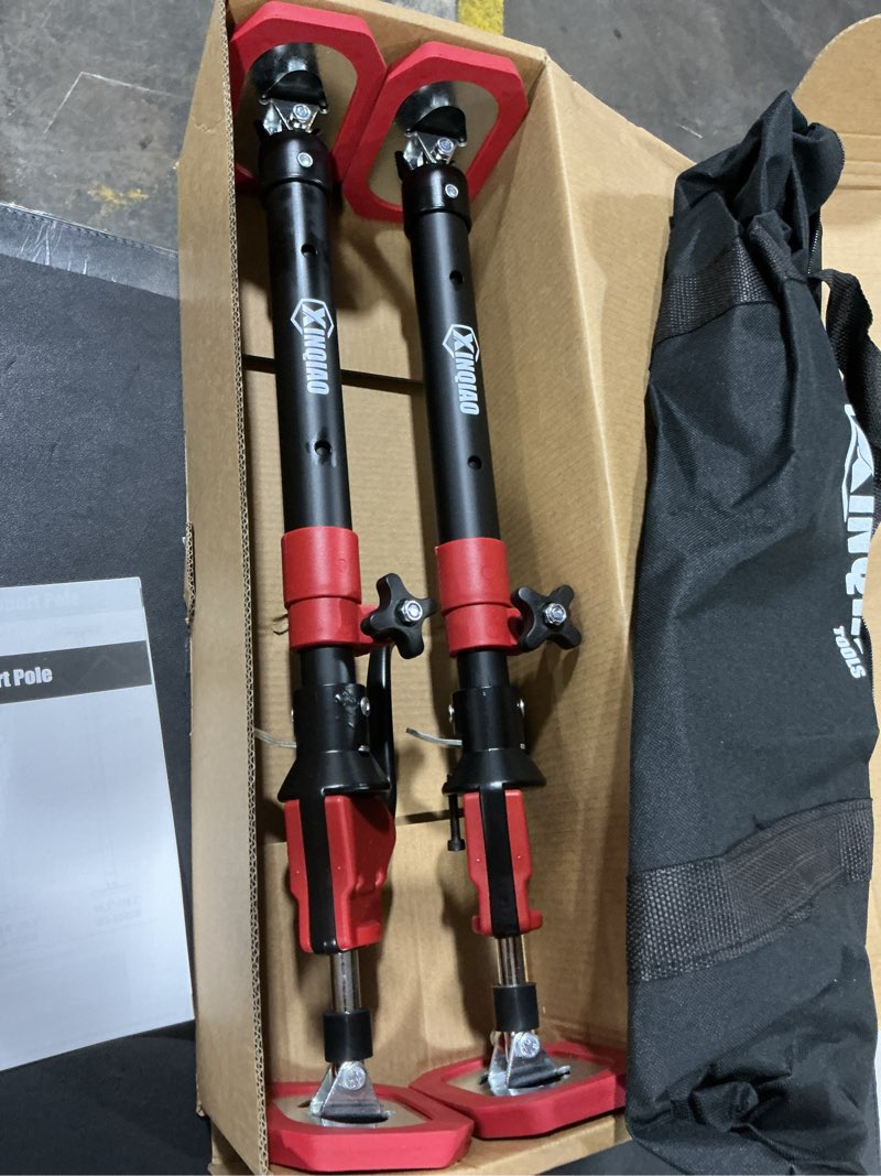 Condition photo showing Good Condition for XINQIAO Cabinet Jacks for Installing Cabinets, Heavy Duty Third Hand Tools Adjustable Support Pole from 18.5 in to 29.5 in, 2 PCS 18.5"-29.5" 2PC