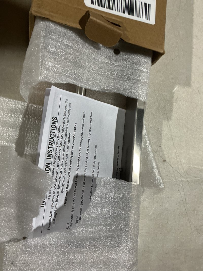 Condition photo showing Good Condition for Alise Double Towel Bar, 24" SUS304 Stainless Steel Towel Racks for Bathroom, Heavy Duty Towel Rack Wall Mounted, Modern Bath Towel Holder, Brushed Nickel Double 24 Inch Brushed Nickel