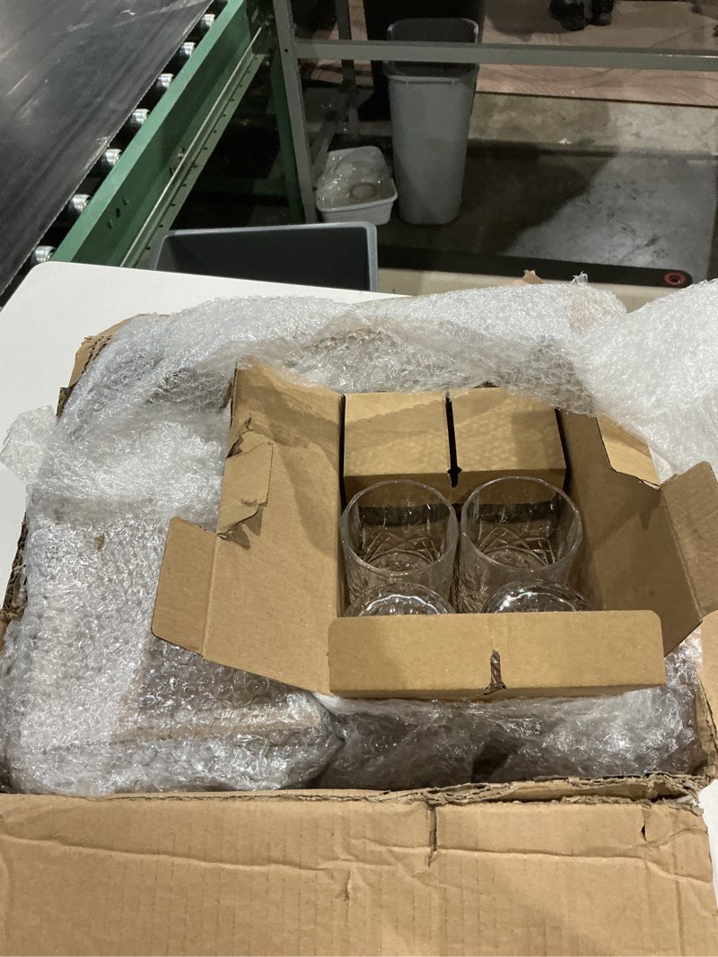 Condition photo showing Good Condition for yaomiao 36 pcs old fashioned whiskey glasses bulk 7 oz bourbon glass cocktail rocks glasses for whiskey bourbon liquor and cocktail drinks gift 36 classic 7 oz
