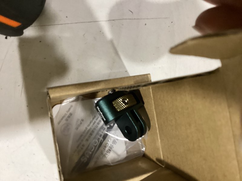 Condition photo showing Good Condition for MINIFOCUS 1/4" Adapter Screw Head Camera Mount, Camera Tripod Mount for Gopro Adapter, CNC Aluminum Conversion Adapter for GoPro Hero, DJI, Insta360, Sjcam Action Cameras Accessories S5213