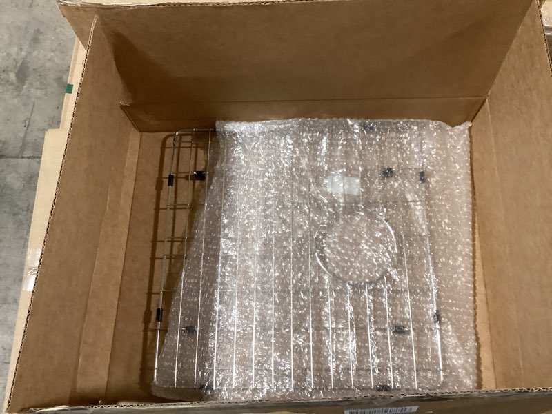 Condition photo showing New/Like New for Starstar Sinks Protector Stainless Steel Kitchen/Yard/Bar/Laundry/Office Bottom Protector Grid, Rack For The Sink (16.75" x 17")