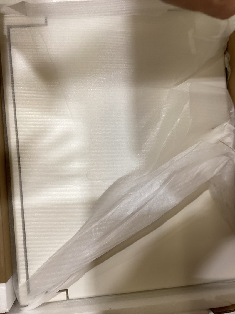 Condition photo showing Good Condition for vasagle kailyn collection - vanity desk with mirror and 9 led bulbs, vanity makeup table with power outlets, dressing table with 9 drawers, for bedroom, cloud white urdt141wb01s