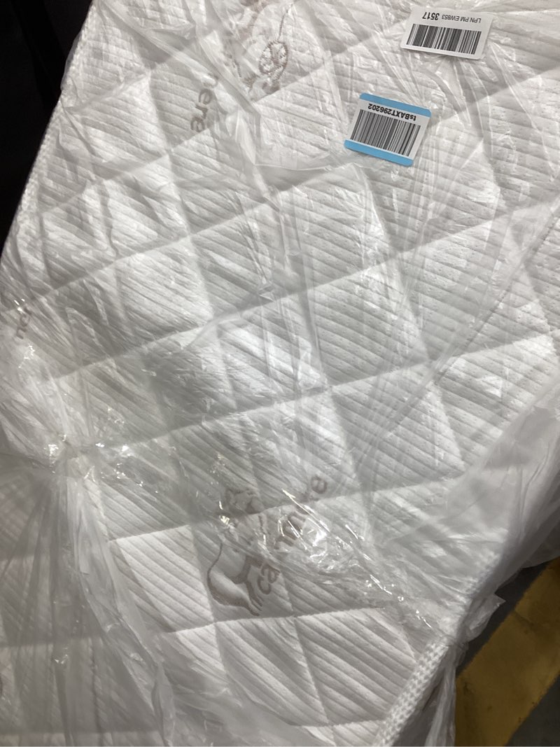 Condition photo showing As Is for Premium Crib & Toddler Mattress,100% Knitted Fabric, Premium Fleece Surface-Hypoallergenic, 5" Thick Firm Soft Crib Mattress, Non-Toxic - Fits Standard Cribs & Toddler Beds Simple 52" x 27.6" x 5"
