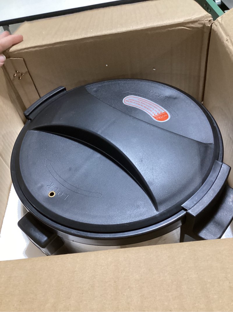 Condition photo showing Good Condition for Vtsmax Commercial Coffee Urn 70 Cup Electric Coffee Dispenser Stainless Steel Hot Beverage Dispenser for Party Restaurants Offices and Homes