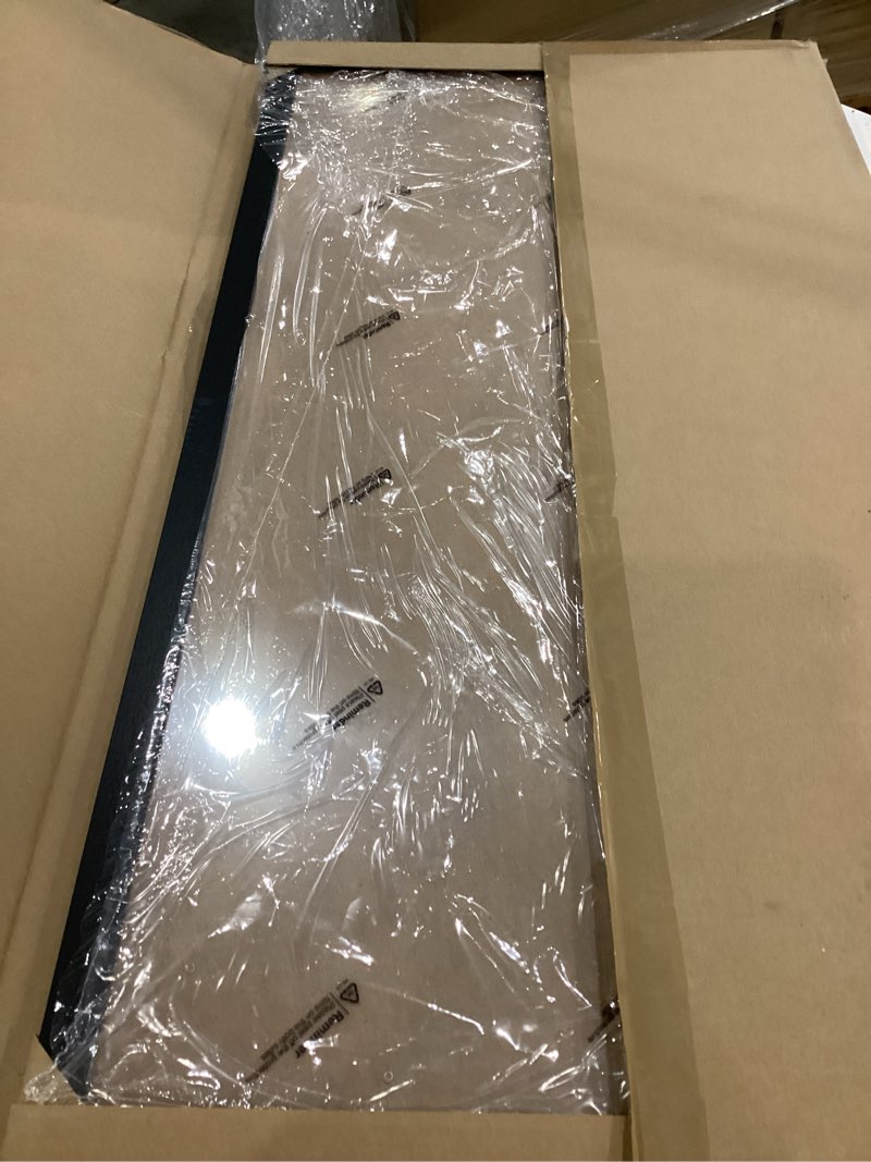 Condition photo showing Good Condition for fxojyvo engineered wood 18x36 frame, black picture frame for 18 x 36 inch poster puzzle photo, light weight 18 by 36 poster frame with wood-grain for wall - 1 pack/black/18 x36 1 18x36