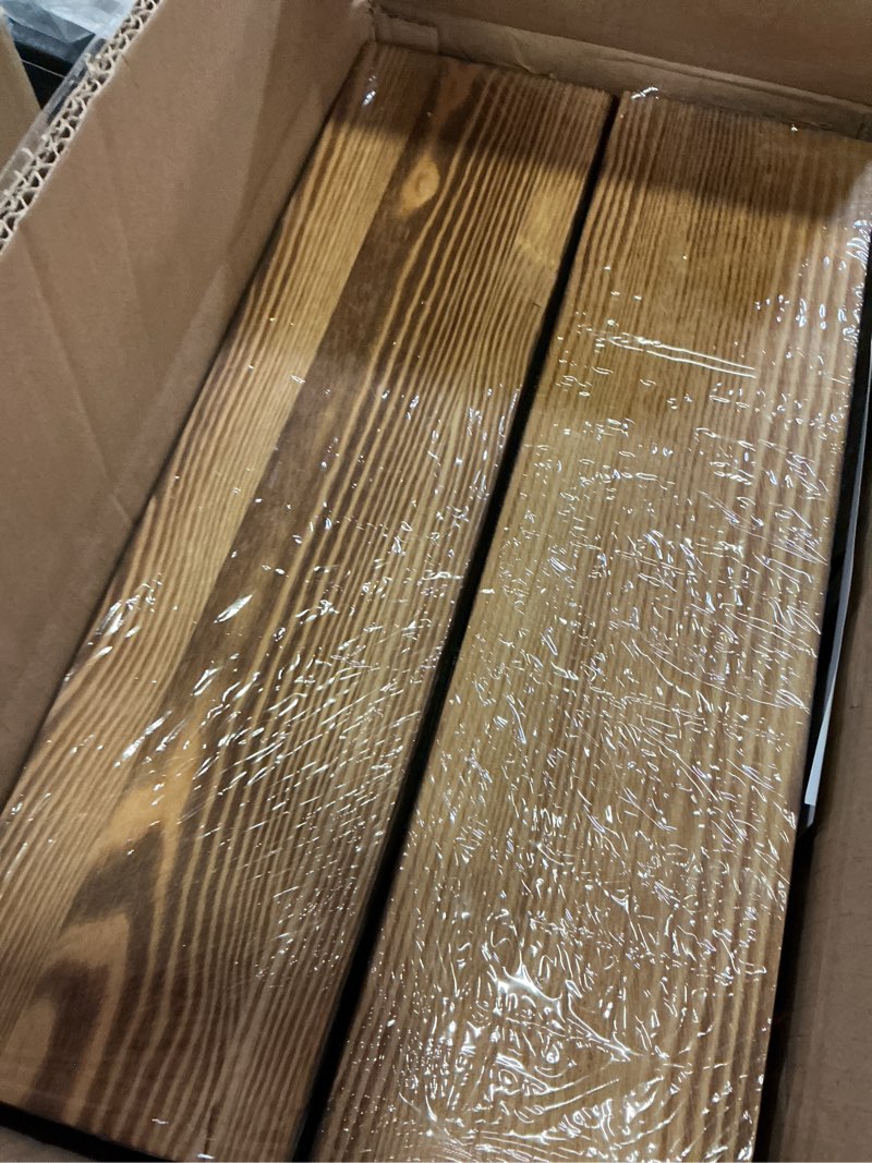 Condition photo showing New/Like New for wooden cupcake stand for 24 cupcakes, 4 tier cupcake display stand rustic tiered display stand dessert table display set cupcake stand for baby shower decorations birthday party supplies perfume display(pine wood 2pcs)