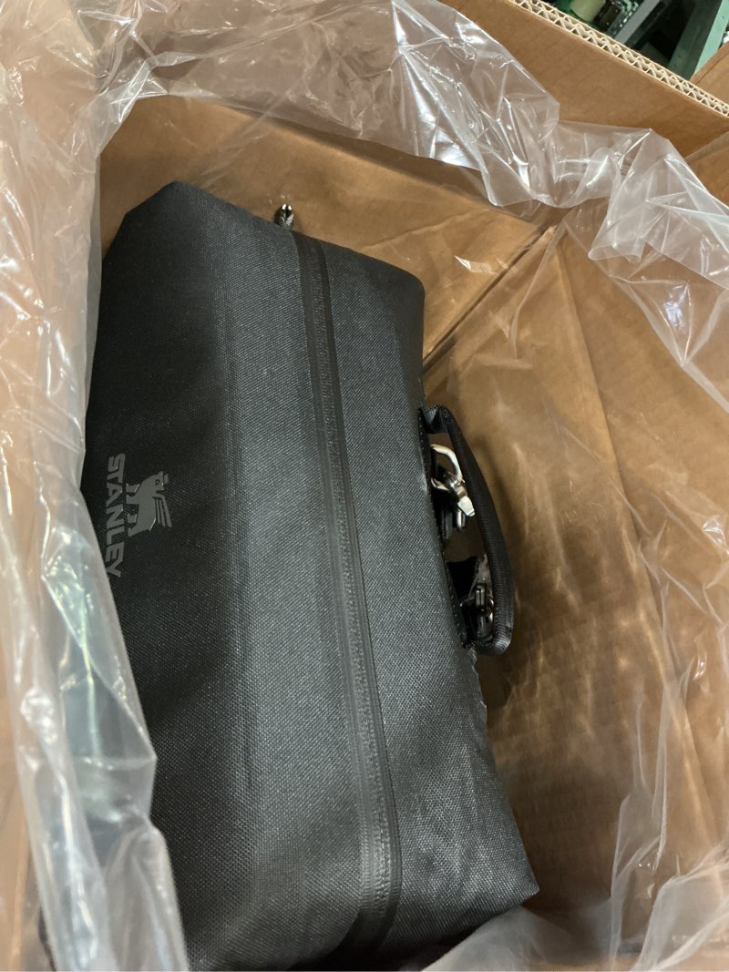 Condition photo showing Good Condition for Stanley All Day Madeleine Backpack Soft Cooler 20 Can Cooler with Handle and Shoulder Straps Insulated Travel Bag with Zipper BPA-Free Black Midi