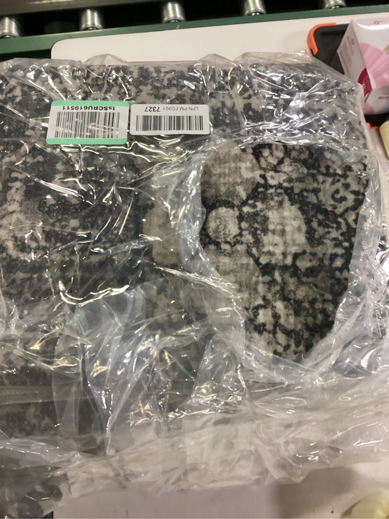 Condition photo showing Good Condition for SimilarSAFAVIEH Retro Collection Accent Rug - Cream & Grey, Modern Abstract Design, Non-Shedding & Easy Care, Ideal for High Traffic Areas in Entryway, Living Room, Bedroom (RET2141-1180) Rectangular Cream/Grey 3'(Rectangular)
