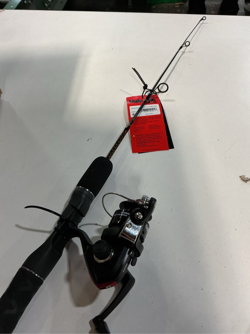 Condition photo showing Good Condition for Ugly Stik GX2 Ice Spinning Reel and Fishing Rod Combo