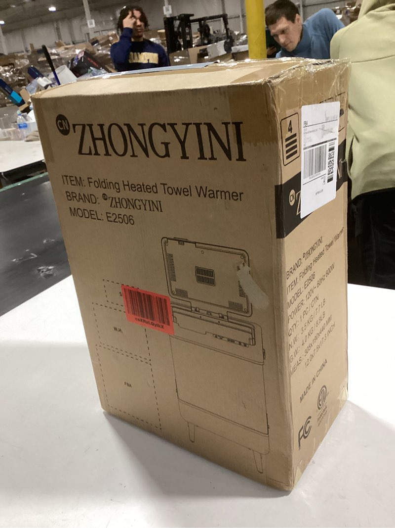 Condition photo showing New/Like New for towel warmer, 35l folding towel warmer for bathroom, towel warmer bucket with heating & drying modes,timer function, led display, and auto shut-off fits up to 3 oversized 40"x70" towels