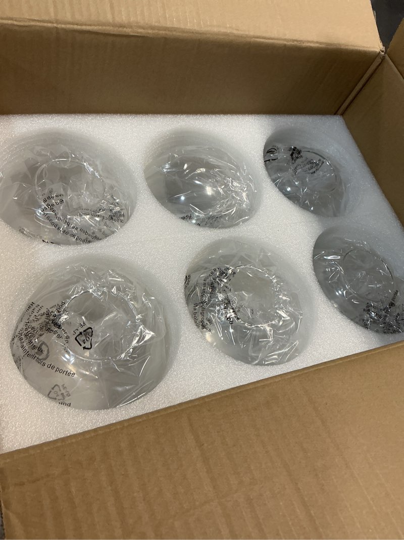 Condition photo showing Good Condition for KCO Lighting Modern 6-Light Sputnik Chandelier with Clear Glass Globe Mid Century Adjustable Ceiling Pendant Light Gold Brass Flush Mounted Fixture 6-Light(Gold+Clear)