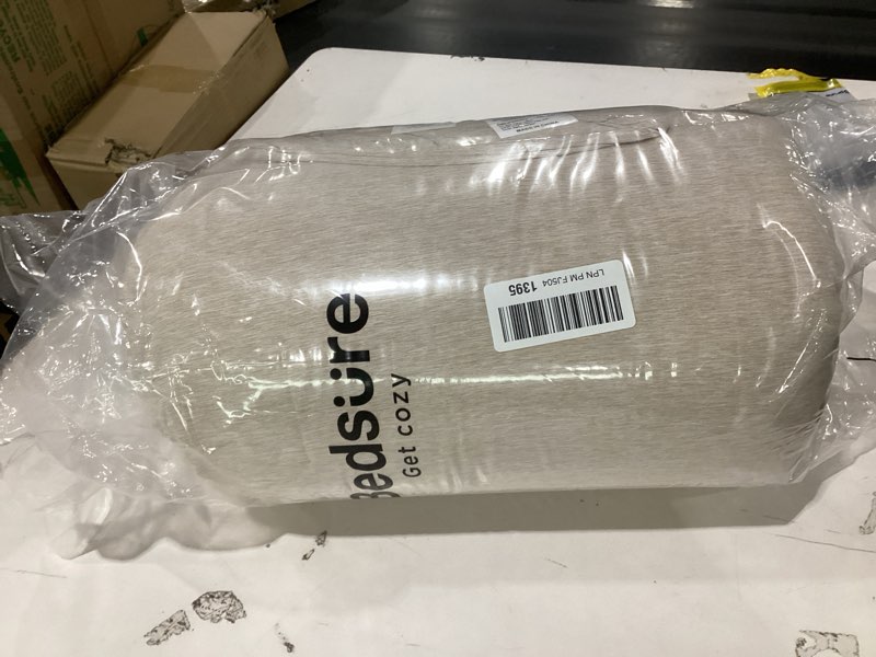 Condition photo showing New/Like New for Bedsure King Size Comforter Set - Warm Taupe Soft Bedding for All Seasons, Cationic Dyed Bed Set, 3 Pieces, 1 King Size Comforter (104"x90") and 2 Pillow Shams (20"x36"+2") King 13 - Warm Taupe