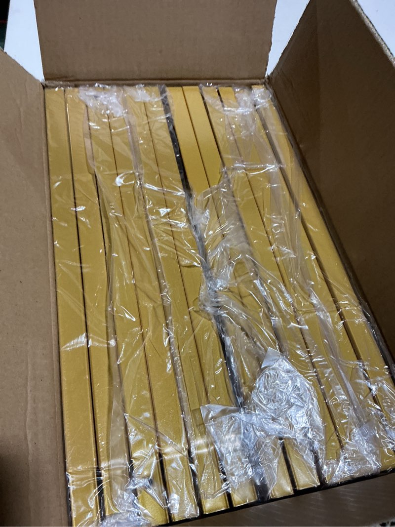 Condition photo showing Good Condition for ling rui wedding arches for ceremony,8.2x8.2ft rectangular balloon arch stand kit, metal wedding arch backdrop stand for wedding birthday party ceremony anniversary graduation decoration-gold