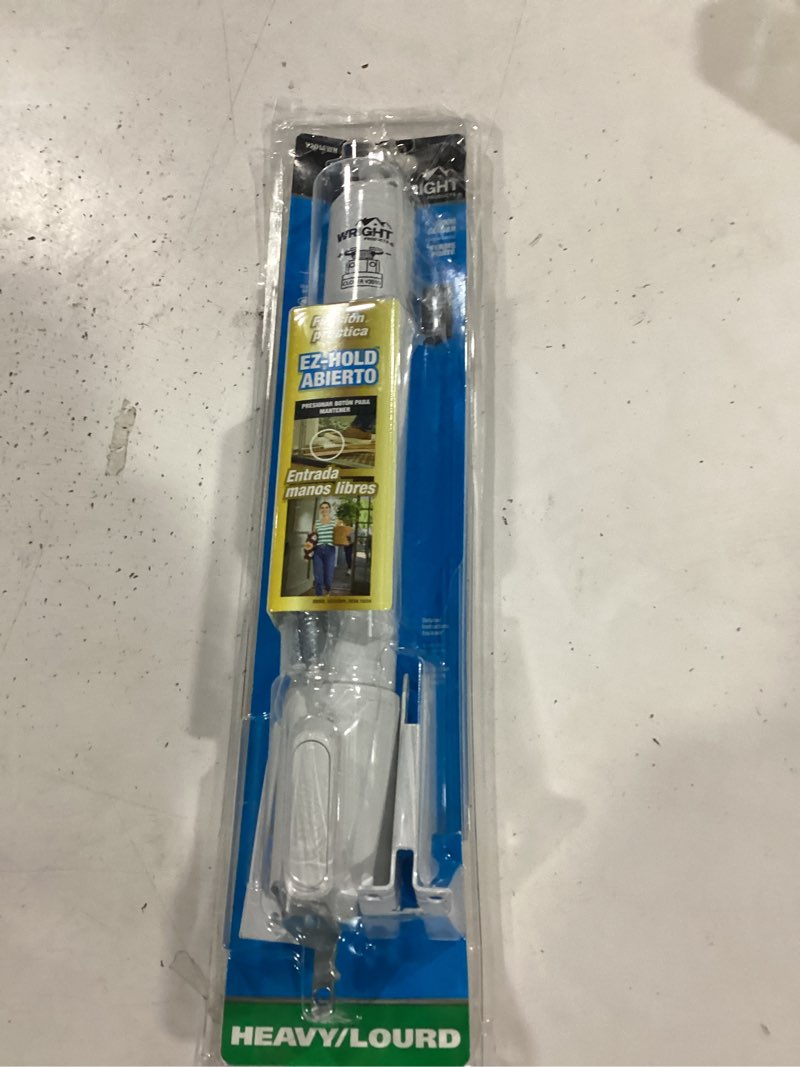 Condition photo showing New/Like New for ez hold closer, heavy duty white
