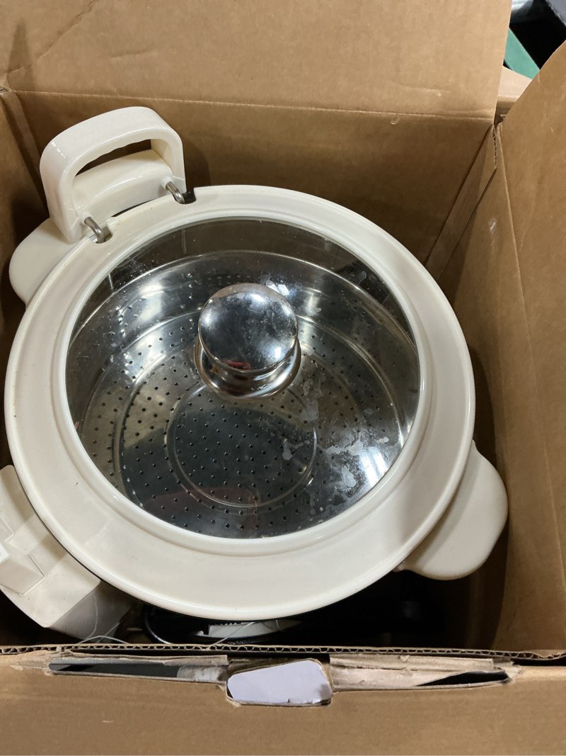 Condition photo showing As Is for Tramontina Enameled Cast Iron Dutch Oven  2-pack White