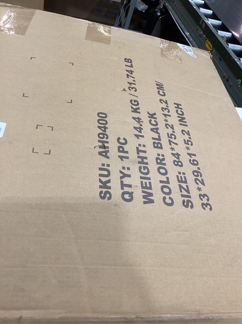 Condition photo showing Good Condition for 3D Printer Enclosure with Stand - 3D Printer Table with Filaments Storage and Enclosure with LED Light, Fireproof Waterproof Dustproof Noise Reduction Constant Temperature 3D Cover Black-With 3D Printer Enclosure