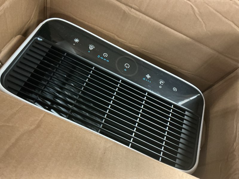 Condition photo showing As Is for LEVOIT Air Purifiers for Home Large Room Up to 1875 Ft² with Washable Pre-Filter, AHAM VERIFIDE, Air Quality Monitor, HEPA Sleep Mode for Allergies, Pet Hair in Bedroom, Vital 200S-P, White Air Purifier White