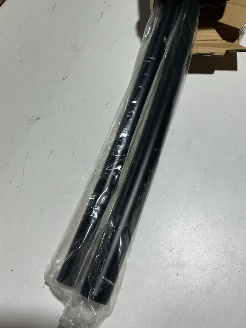 Condition photo showing Good Condition for curved shower curtain rod, 42-72 inches adjustable curved shower rod, rustproof curved shower rods for bathroom, bathtub, premium stainless steel, need to drill, black black 42-72 inches