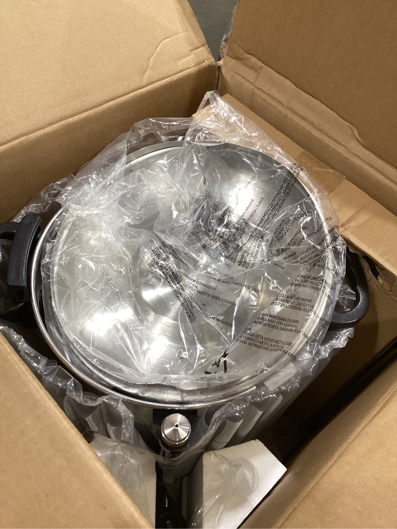 Condition photo showing Good Condition for commercial coffee urn 50 cup/8l coffee dispenser with upgraded percolator, double wall 304 stainless steel hot water urn beverage dispenser with keep warm mode, large coffee maker for catering party 50 cup / double wall