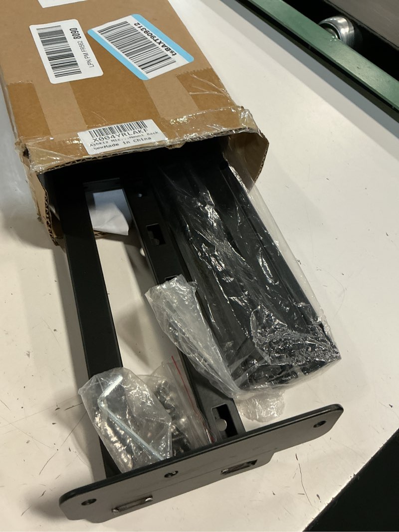 Condition photo showing Good Condition for 23.5'' x 15'' microwave wall mount, microwave shelf wall mount for household and commercial microwave, heavy duty wall shelf for electric oven microwave