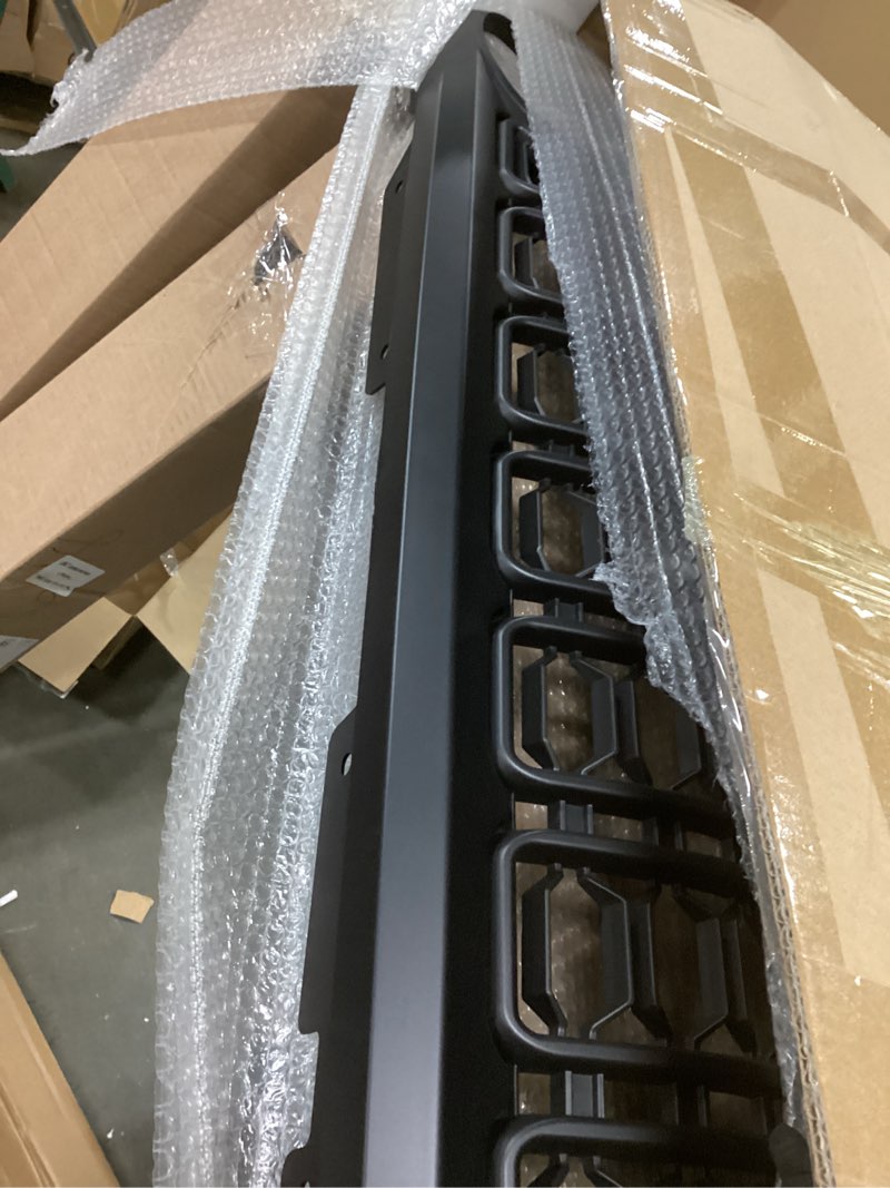 Condition photo showing Good Condition for ABS Front Grill Bumper Mesh Grille Fit for Jeep Wrangler JL 2018-2024