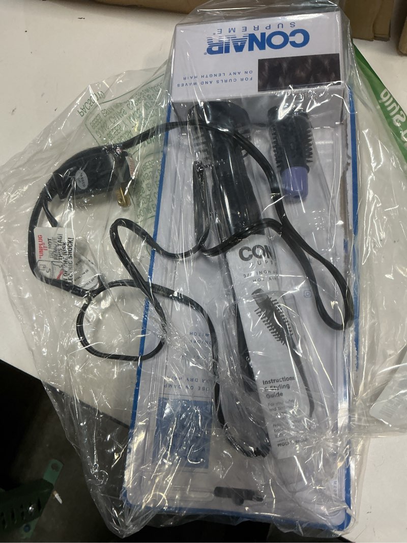 Condition photo showing Good Condition for conair 2-in-1 hot air styling curl brush