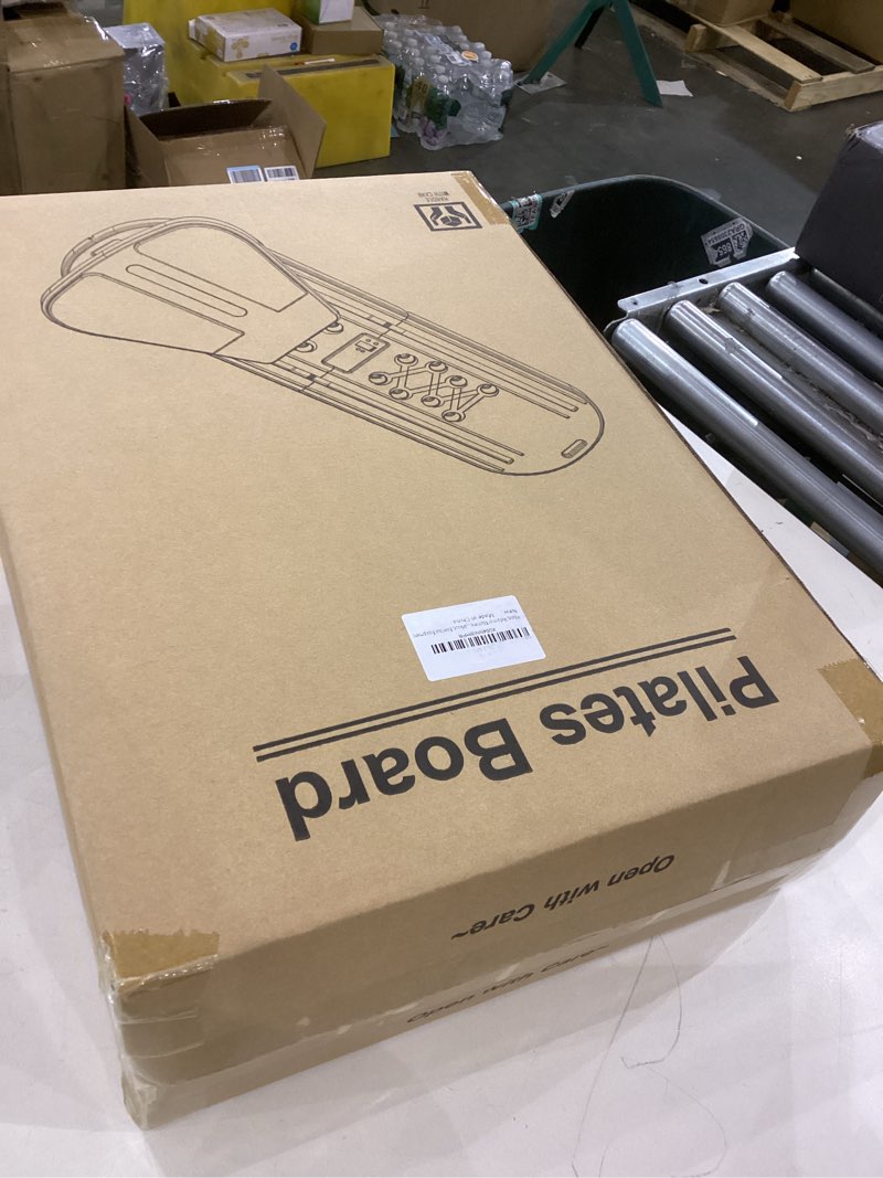 Condition photo showing Good Condition for Pilates Board, Pilates Reformer Set for Home, Multifunctional Abdominal Board, Multi-Purpose Foldable Pilates Reformer Board, Core Workout Equipment, Pink