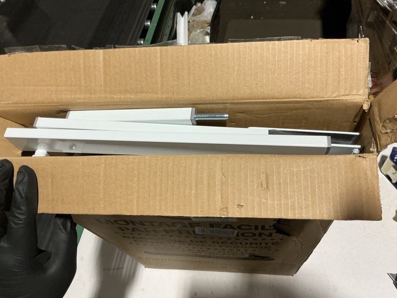 Condition photo showing Good Condition for Regalo Safety 38" Baby Gate for Doorways & Bottom of Stairs, Pressure Mount Design for Babies, Toddlers & Pets, Tested & Safe for 30 Years, American Designed, American Owned, White White 29-38.5"W x 30"H