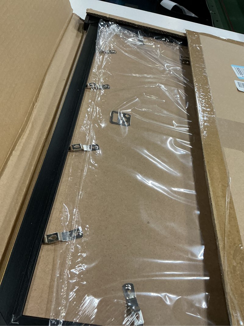 Condition photo showing Good Condition for 16x24 picture frame, hd real glass 16x24 vintage photo frame, 16 by 24 poster frame with vintage gold border horizontal & vertical display for tabletop or wall decor (1 pack) vintage gold 16x24