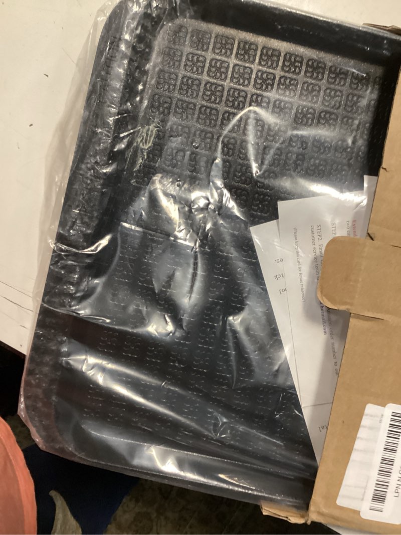 Condition photo showing Good Condition for vayepro stove top flat griddle, 17 inch 2 burner griddle pan for stove top grill, aluminum pancake pan, non-stick charcoal grill for outdoor/camping 16.9" x 10.2" x 1"