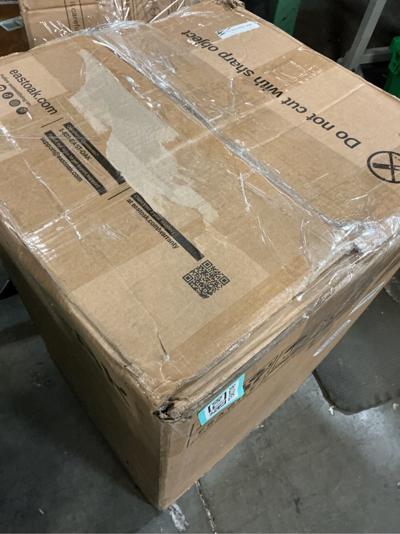 Condition photo showing Good Condition for EAST OAK 55,000 BTU Propane Patio Heater with Round Table & Stainless Steel Burner, Outdoor Heater with Wheels, Ideal For Large Patios, Gardens, Outdoor Events, and Commercial Use, Bronze Brown 55000 BTU