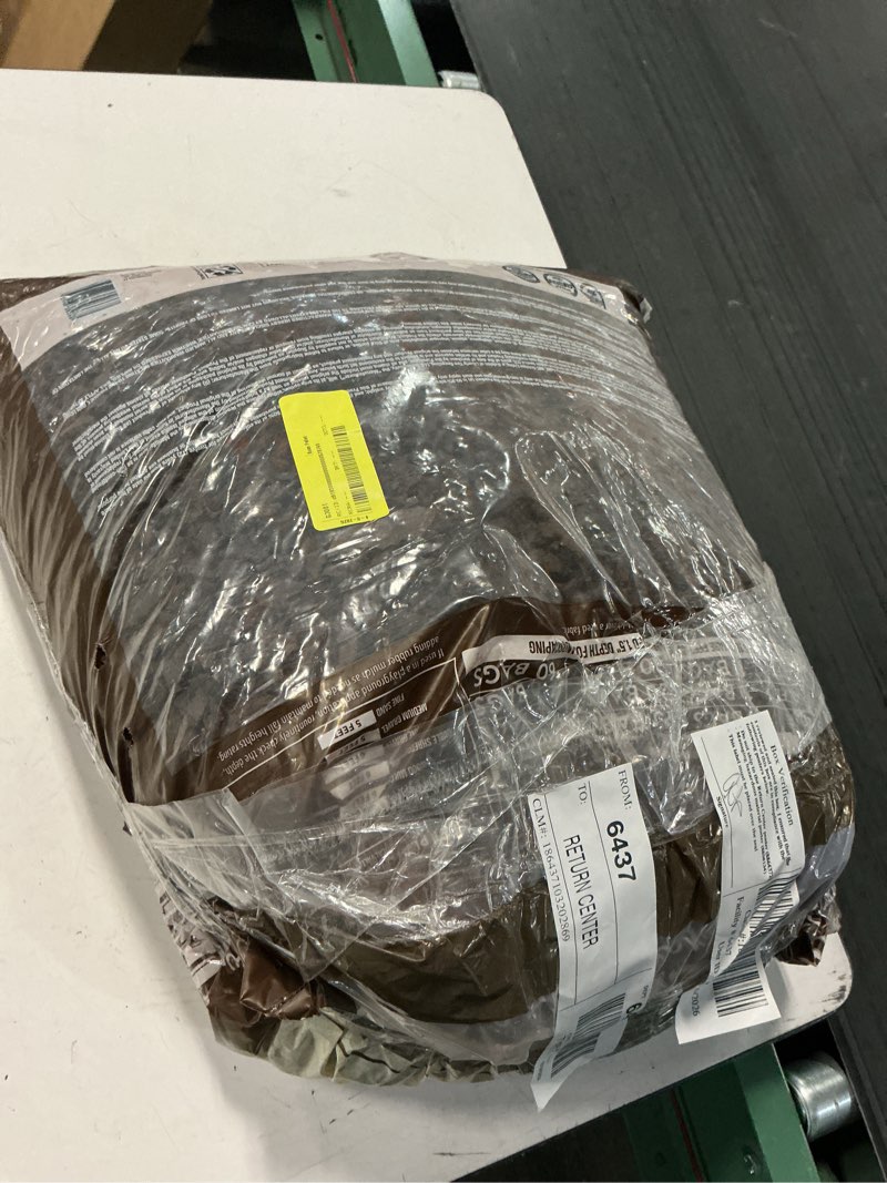 Condition photo showing Good Condition for member's mark brown rubber mulch, 1.25 cubic feet