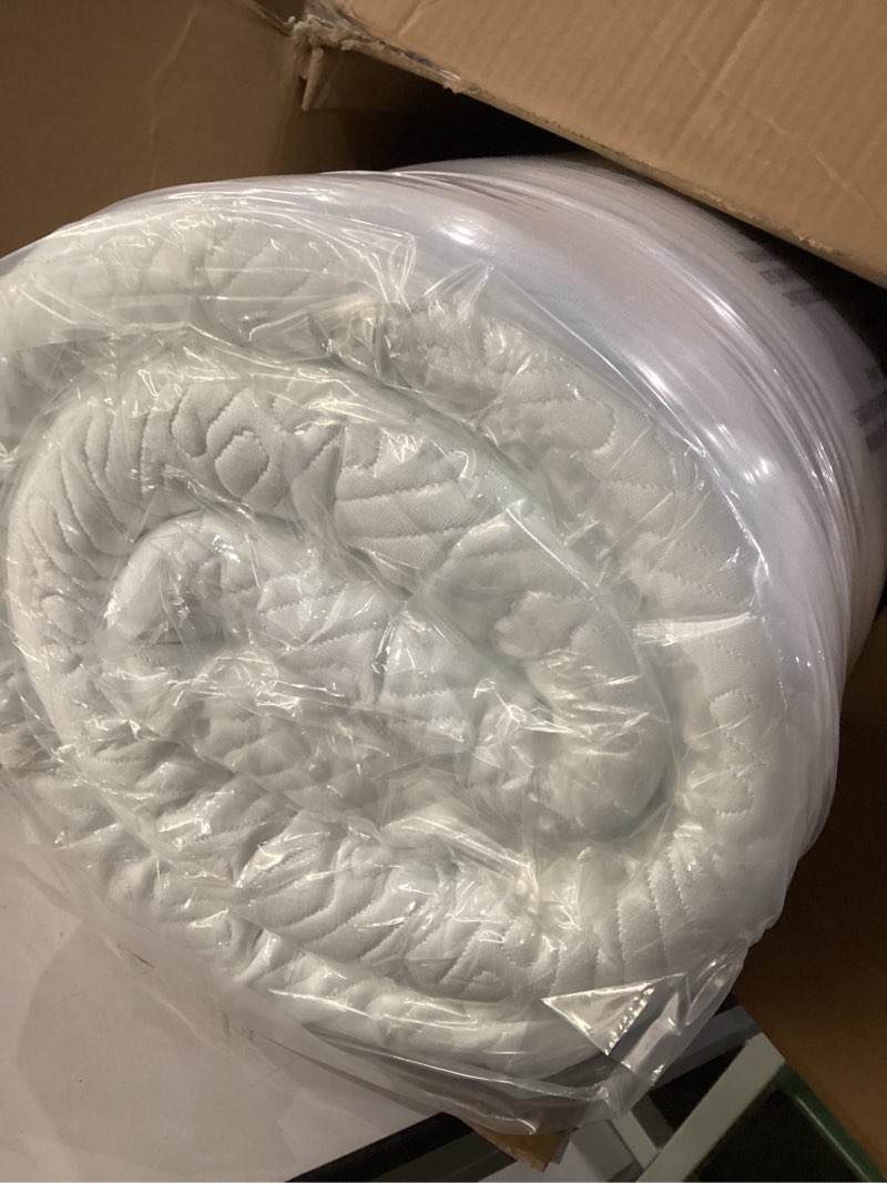 Condition photo showing New/Like New for 3 Inch Gel Memory Foam Mattress Topper King Size High Density Cooling Pad Pressure Relief Bed Topper (with Removable & Washable Bamboo Cover) King 3 INCH