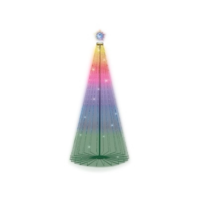  GE 108-in Freestanding Christmas tree Yard decoration with Multicolor LED Lights Item #5971343 | Model #82099LO