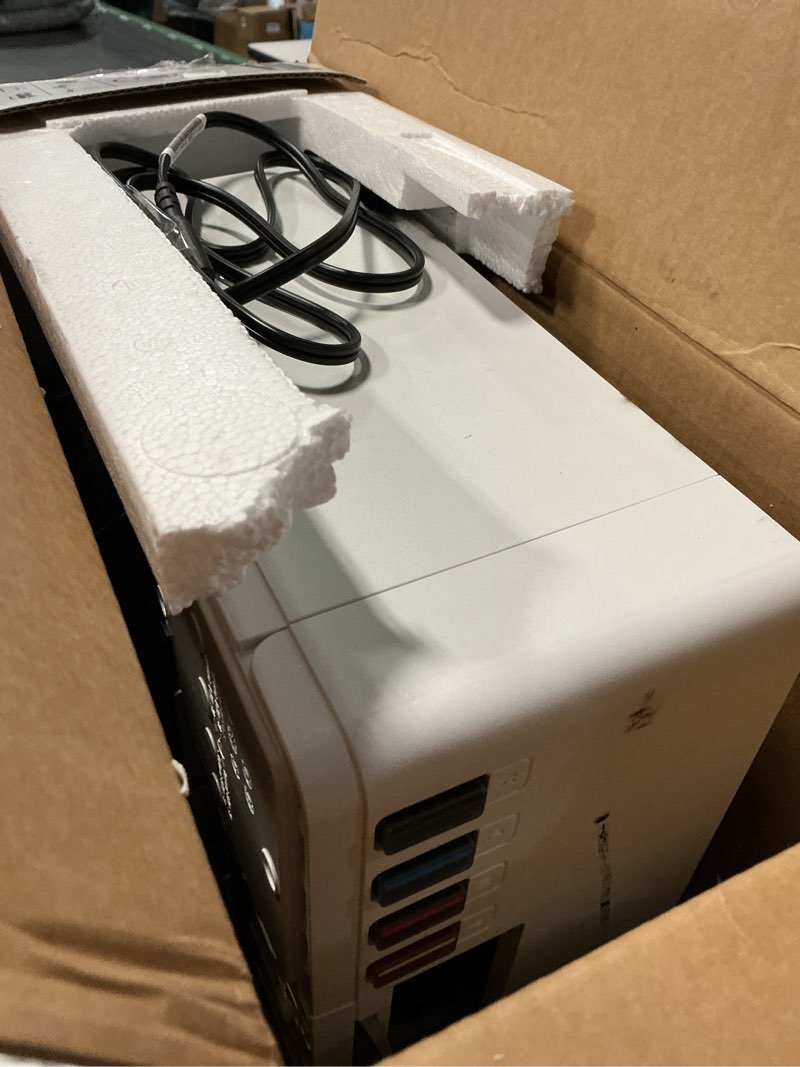 Condition photo showing As Is for hp smart tank 5101 wireless all-in-one refillable printer, scanner, copier with 2 years of ink included, wireless printer-for-home use an ecotank alternative (1f3y0a) st 5101 aio