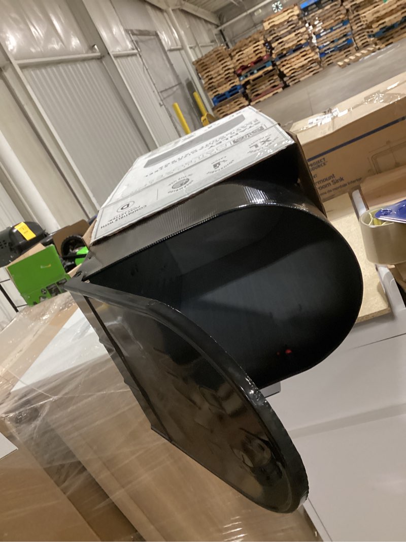 Condition photo showing Good Condition for architectural mailboxes stanley jumbo galvanized steel post mount black mailbox