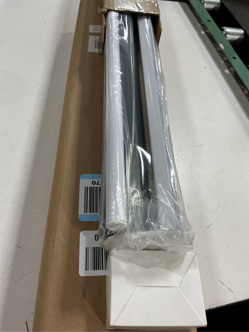 Condition photo showing New/Like New for chrisdowa cordless blackout roller shades for windows, thermal insulated uv protection pull down shades, total blackout window blinds for home, office, bedroom, door (26" w x 72" h, black) 26"w x 72"h black