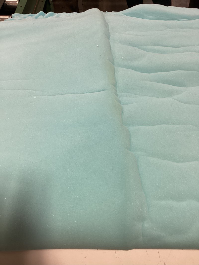 Condition photo showing As Is for FoamTouch 3" Gel-Memory-Foam-Mattress No Cover Gel-on-white-foam 3" x 35" x 79"