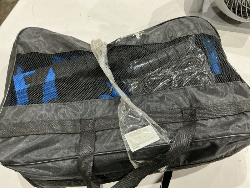 Condition photo showing Good Condition for agility ladder 1 agility training equipment 1 resistance parachute 4 adjustable hurdles 12 disc cones 1 jump rope 3 resistance band 1 yoga band agility speed training equipment for youth&adults