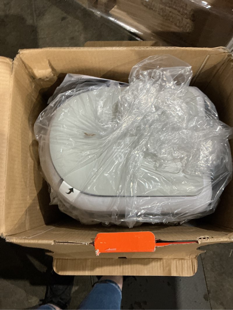 Condition photo showing Good Condition for diaper genie platinum pail (grey) is made in durable stainless steel and includes 1 easy roll refill with 18 bags that can last up to 5 months.
