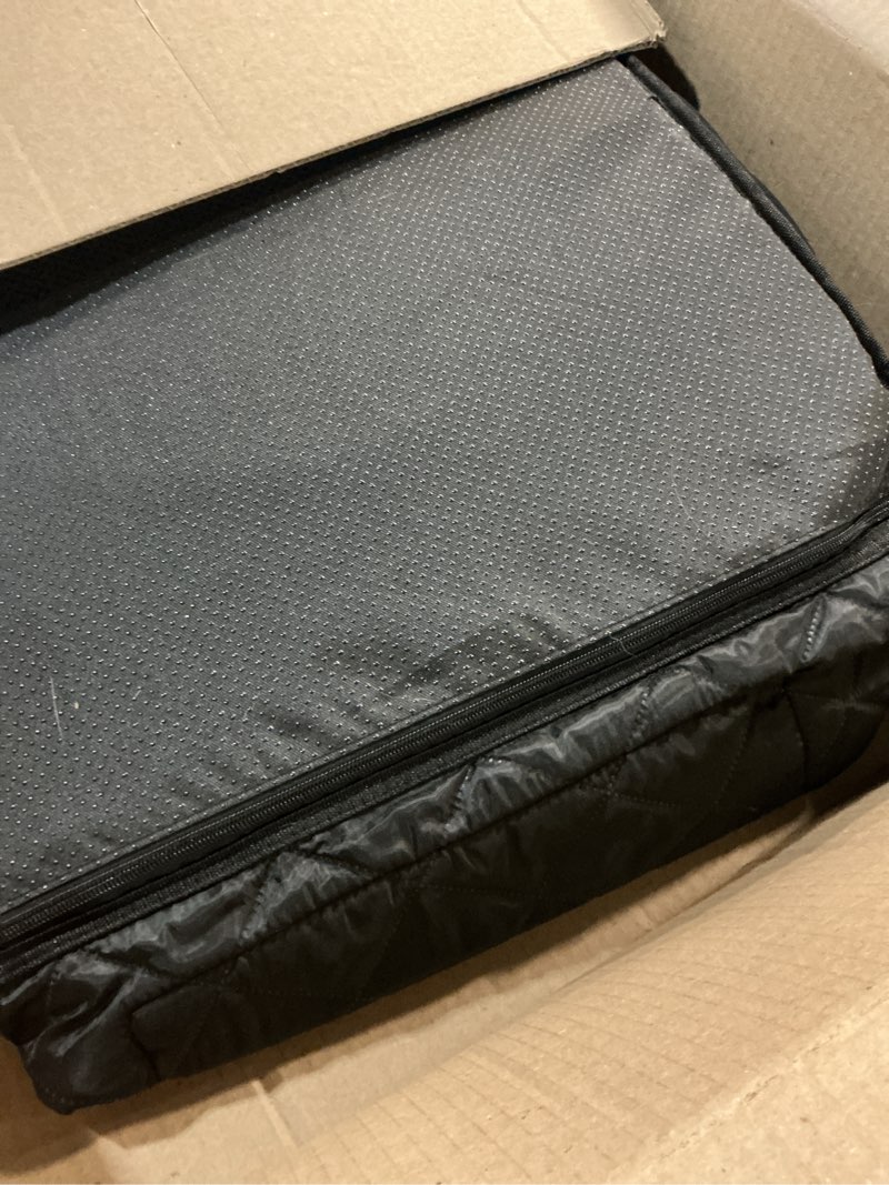 Condition photo showing As Is for urpower 2026 upgraded back seat extender for dogs - large hard bottom dog car seat cover holds 550lbs, waterproof dog hammock pet bed with high-density foam non-slip backseat protector black m - cars / full size suvs