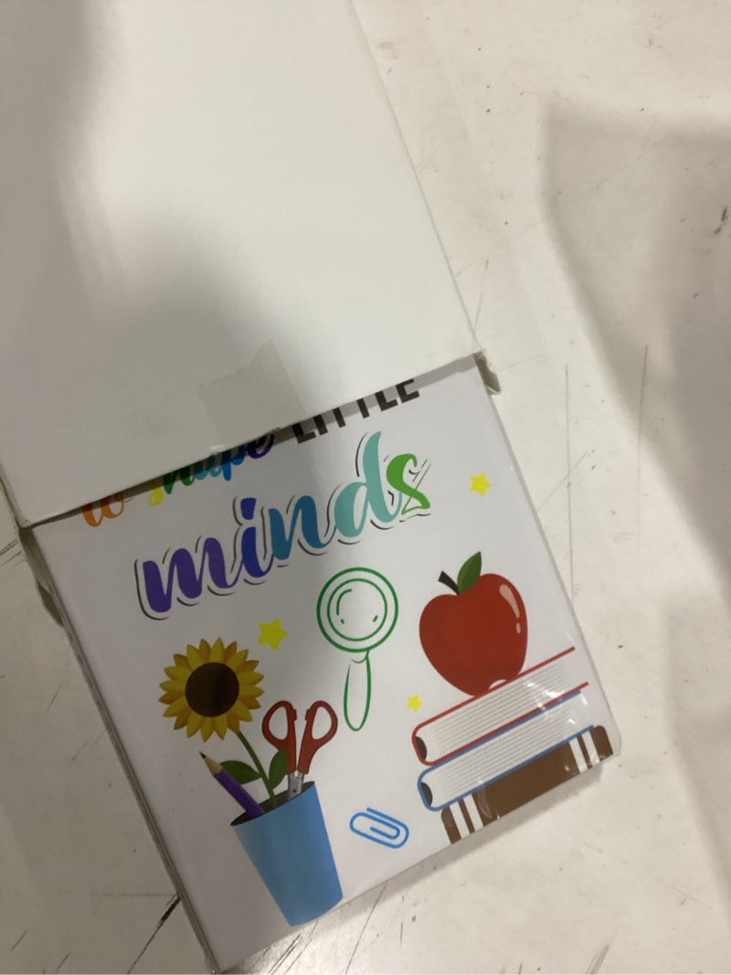 Condition photo showing Good Condition for QPIXVB Teacher Sticky Notes,Teacher Gifts,Teachers Christmas Gifts,Blackboard Self-Sticky Notes Set Cute,School Office Supplies,Thanksgiving Halloween Teachers Appreciation Gifts Teacher Appreciation Gifts(white-a)